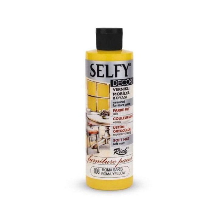 Pintura Selfy Decor Furniture Rich 240cc. Roman Yellow