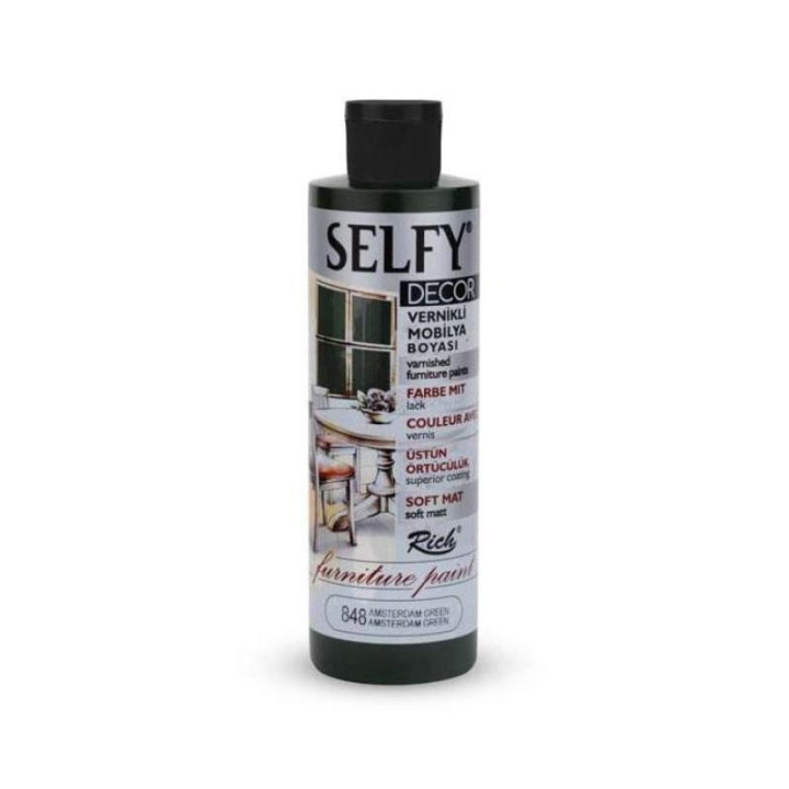 Pintura Selfy Decor Furniture Rich 240cc. Amsterdam Green