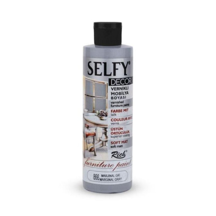 Pintura Selfy Decor Furniture Rich 240cc. Marginal Grey