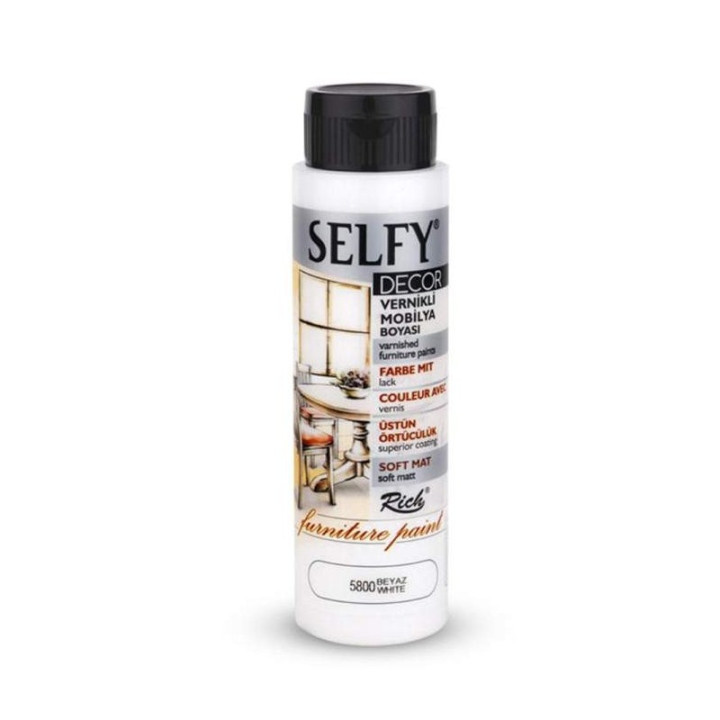 Pintura Selfy Decor Furniture Rich 240cc. White