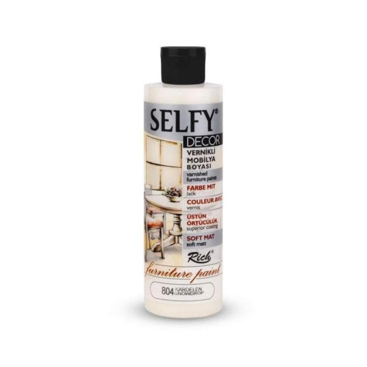 Pintura Selfy Decor Furniture Rich 240cc. Snowdrop