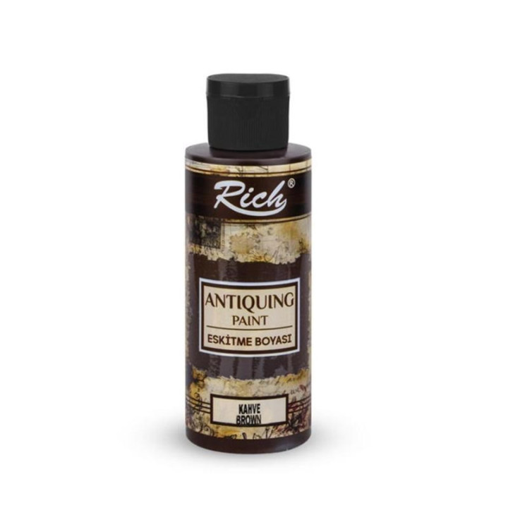 Tinte Antiquing Paint Rich 120cc. Brown