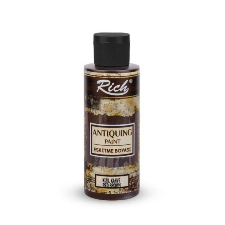 Tinte Antiquing Paint Rich 120cc. Mahogany