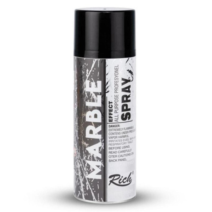 Spray Efecto Marmol Rich 200cc. Silver