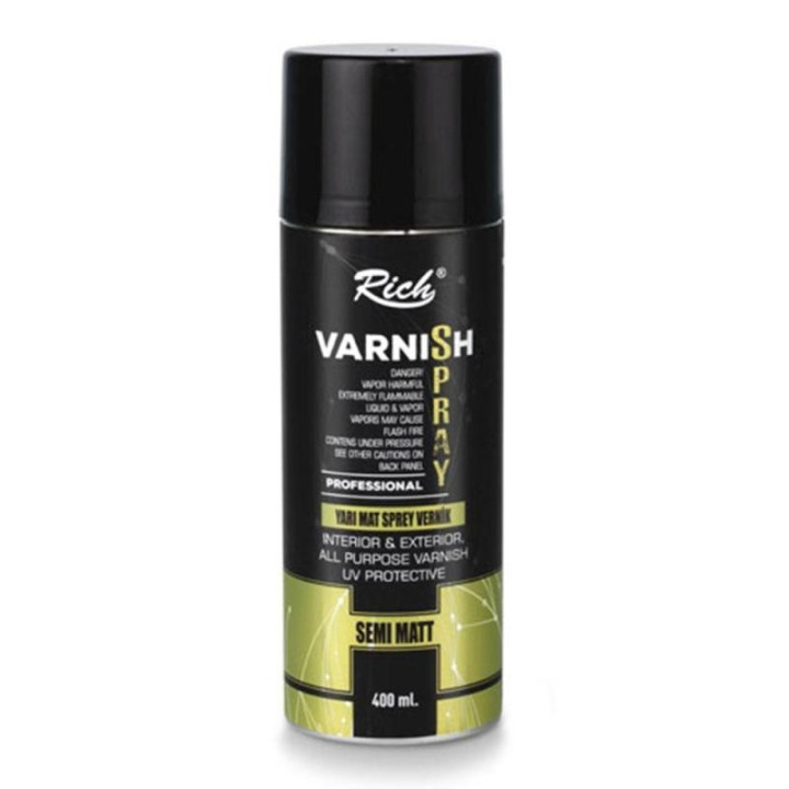 Spray Barniz Satinado Rich 400cc.