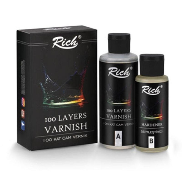 Barniz 100 Layers (100 Capas) 120+60cc. Rich