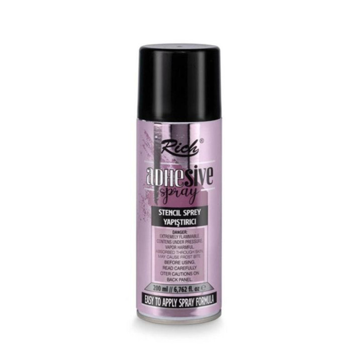 Spray Adhesivo Stencil Rich 200cc.