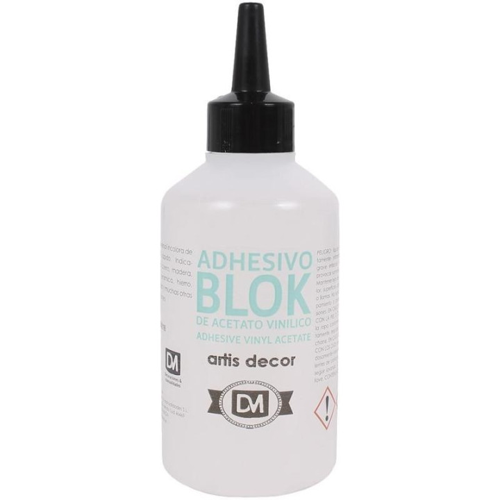 Adhesivo Blok De Acetato Vinilico Artis Decor 300ml.