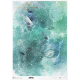 Papel de arroz decoupage A3 R0599L