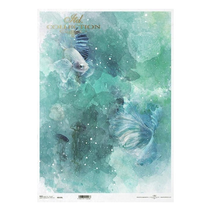 Papel de arroz decoupage A3 R0599L
