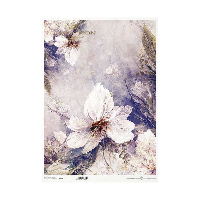 Papel de arroz decoupage A3 R0993L