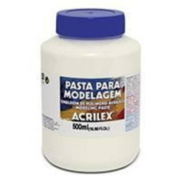 Pasta Modelagem (Emulsión De Polimero Acrilico) Acrilex 500ml.