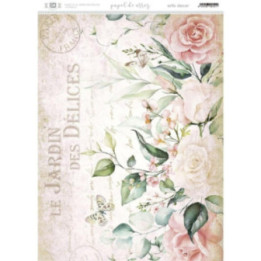 Papel Arroz Dec. Artis Decor 29.7X42Cm. Le Jardin Des Delices