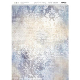Papel Arroz Dec. Artis Decor 29.7X42Cm . Tejano Con Arabescos