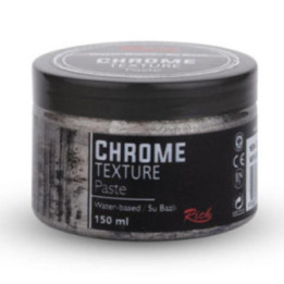 Pasta Textura Chrome Rich 150cc. Antique Silver