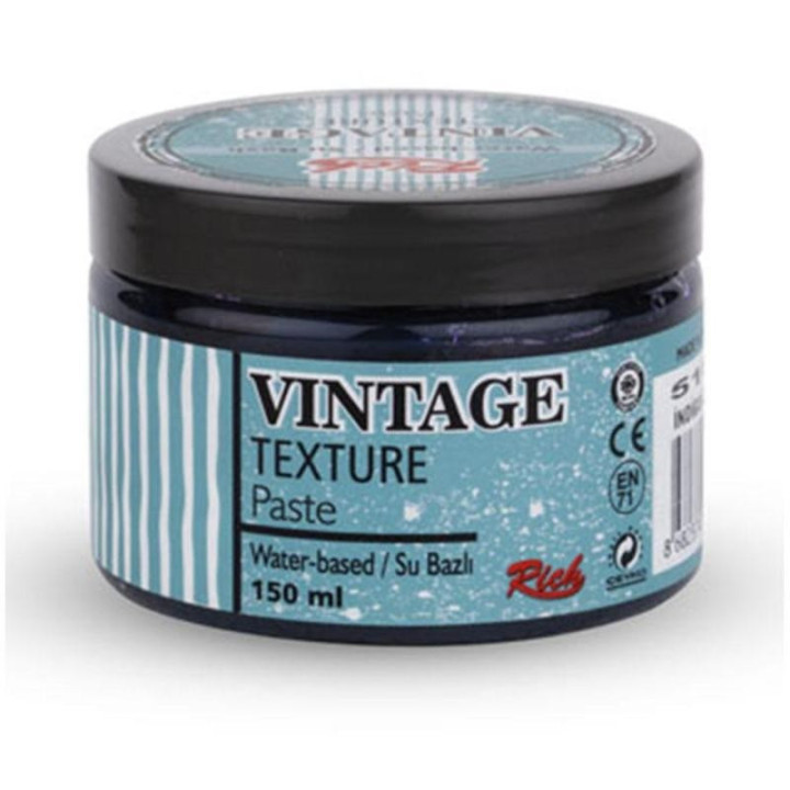 Pasta Textura Vintage Rich 150cc. Indigo