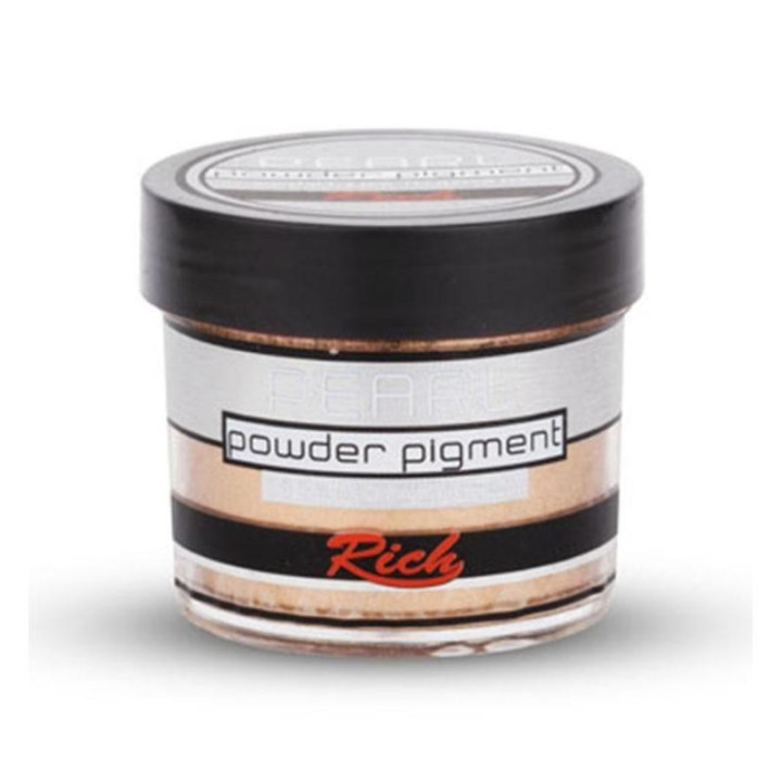 Pigmento En Polvo Perlado Rich 60cc. Bronze