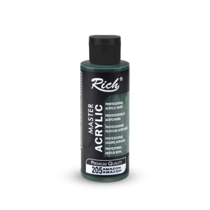 Pintura Master Acrylic Rich 120cc. Amazon