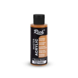 Pintura Master Acrylic Rich 120cc. Taba