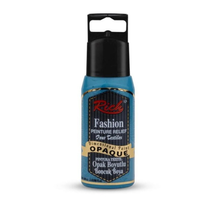 Pintura Dimensional Opaca Rich 60cc. Turquoise