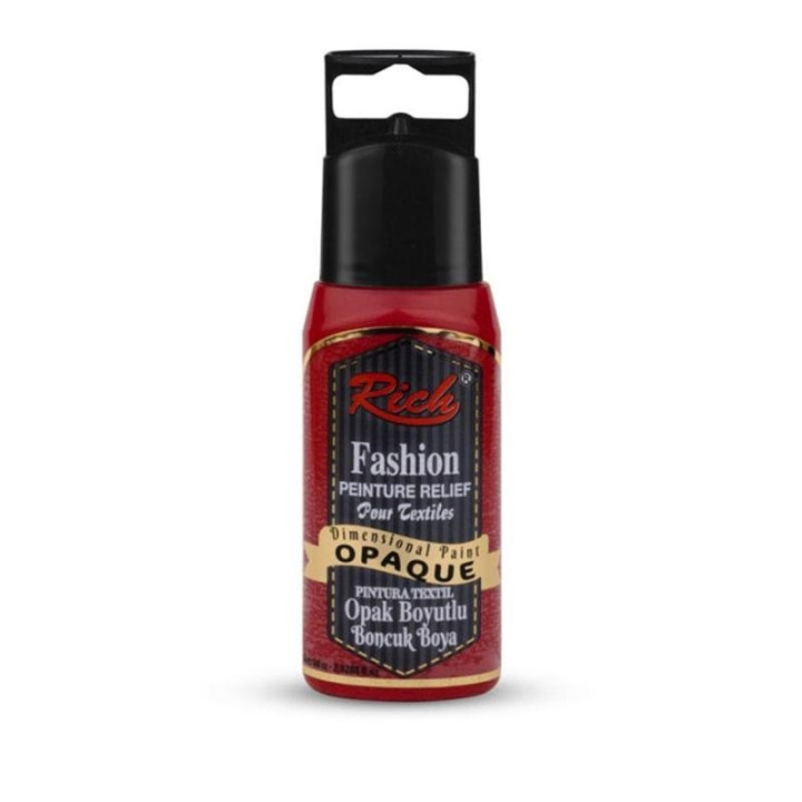Pintura Dimensional Opaca Rich 60cc. Red
