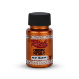 Pintura Chrome Metallic Rich 50cc. Copper