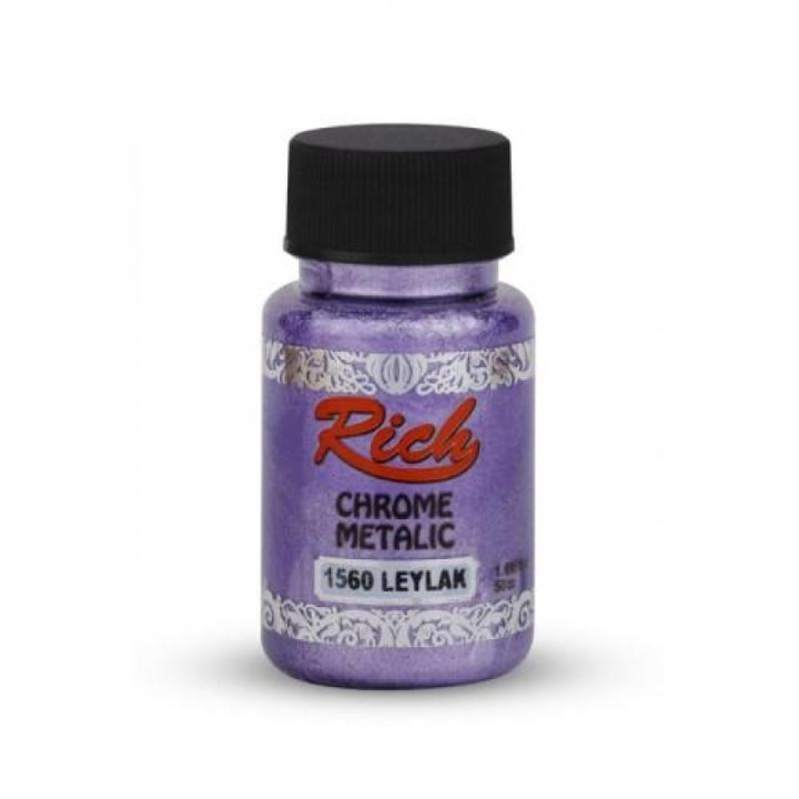 Pintura Chrome Metallic Rich 50cc. Lilac
