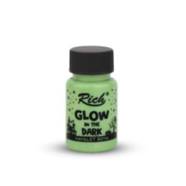 Pintura Glow In The Dark Rich 50cc. Green