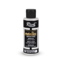 Pintura Metallics Acrylic Rich 120cc. Pearl