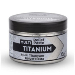 Pasta Textura Titanium Rich 150cc. Antique Silver