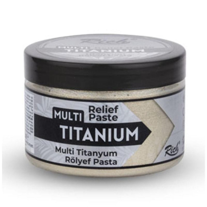 Pasta Textura Titanium Rich 150cc. Honey Foam