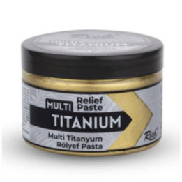 Pasta Textura Titanium Rich 150cc. White Gold