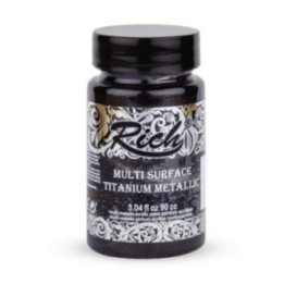 Pintura Multisuperficie Titanium Metallic Rich 90cc. Black
