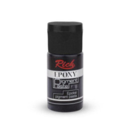 Pasta De Pigmento Epoxi Opaco Rich 25cc.  Black