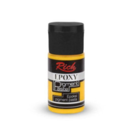 Pasta De Pigmento Epoxi Opaco Rich 25cc.  Yellow