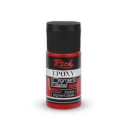 Pasta De Pigmento Epoxi Opaco Rich 25cc.  Flag Red