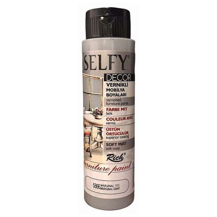 Pintura Selfy Decor Furniture Rich 500cc. Marginal Grey