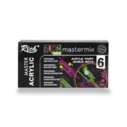 Mastermix Neon Set 6 Colores 60cc. Rich