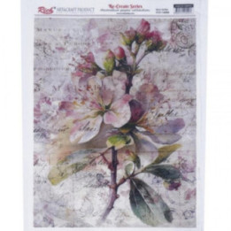 Papel Arroz Dec. Rich 29.7X42Cm. Kod.16000