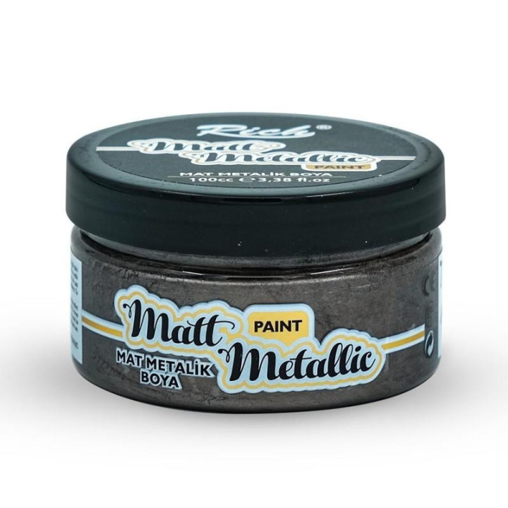 Pintura Matt Metallic Rich 100cc. Stone Grey