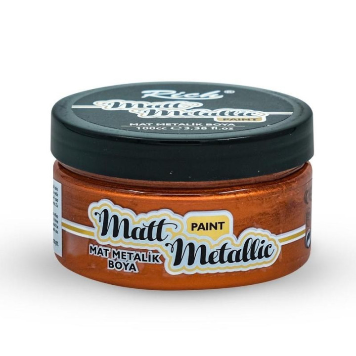Pintura Matt Metallic Rich 100cc. Copper