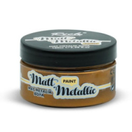 Pintura Matt Metallic Rich 100cc. Maya Gold