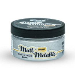 Pintura Matt Metallic Rich 100cc. Silver
