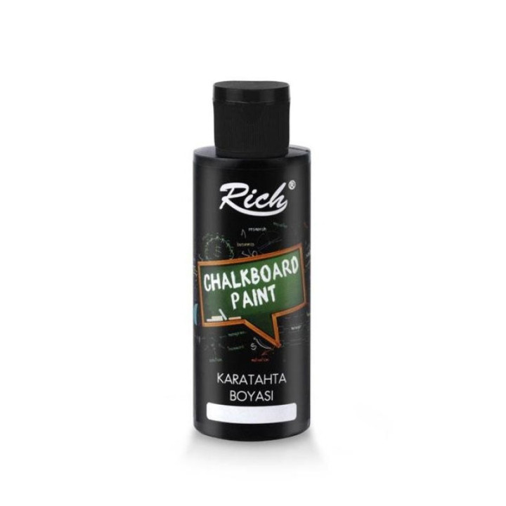 Chalkboard Paint Rich 120cc. Black