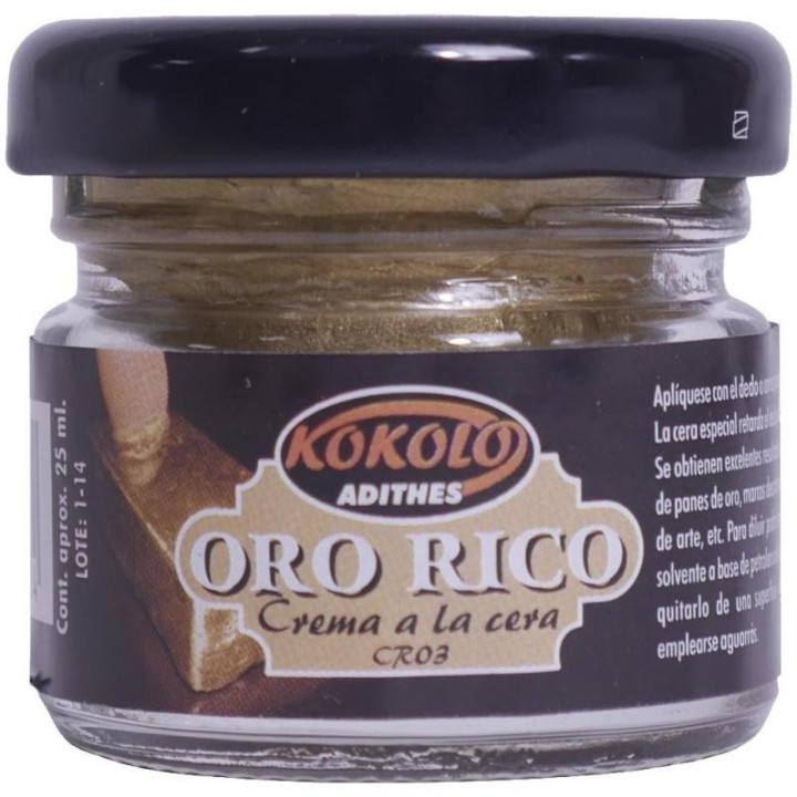 Crema Cera Kokolo 25ml. Oro Rico