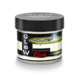 Pigmento En Polvo Glow In The Dark Rich 60cc. Natural Green