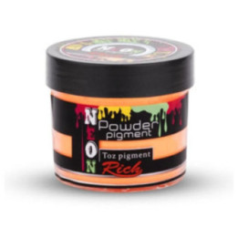 Pigmento En Polvo Neon Rich 60cc. Orange