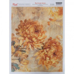 Papel Arroz Dec. Rich 29.7X42cm. Kod.18775