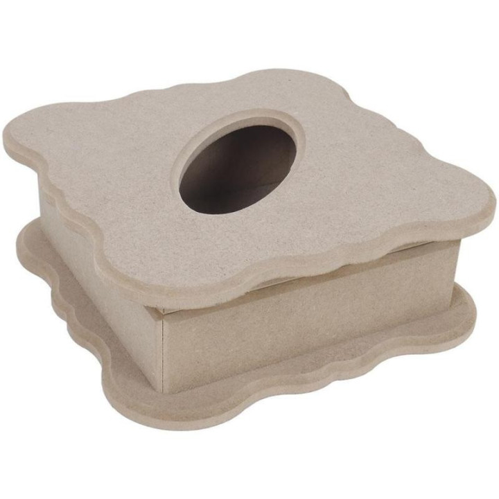 SERVILLETERO ONDAS MDF 20×20×7,5cm.