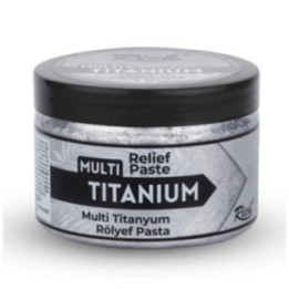Pasta Textura Titanium Rich 150cc. Silver